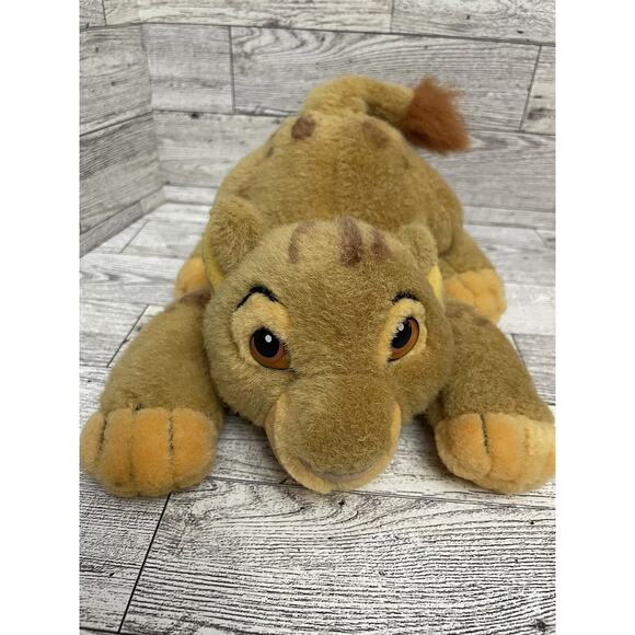 Vintage Disney The Lion King Simba Nala Plush Stuffed Animal Set - Picture 2 of 12